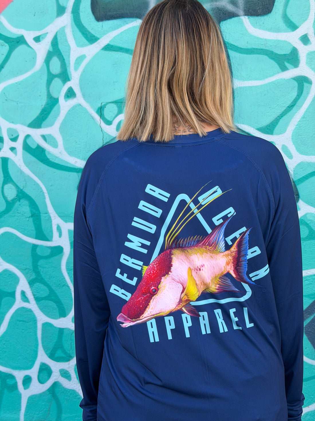 Men's Sun Shirt - Bermuda Ocean Apparel Long Sleeve