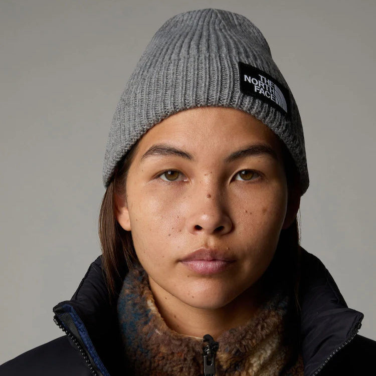Beanie - North Face Logo Box Cuffed Beanie