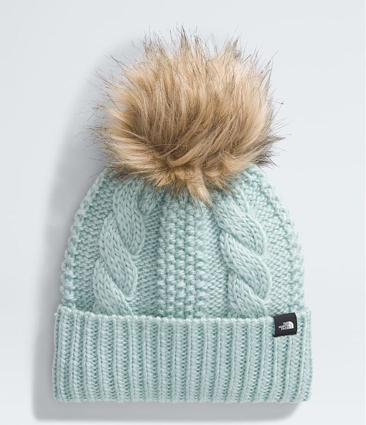 Beanie - North Face Kids Oh Mega Fur Pom Beanie
