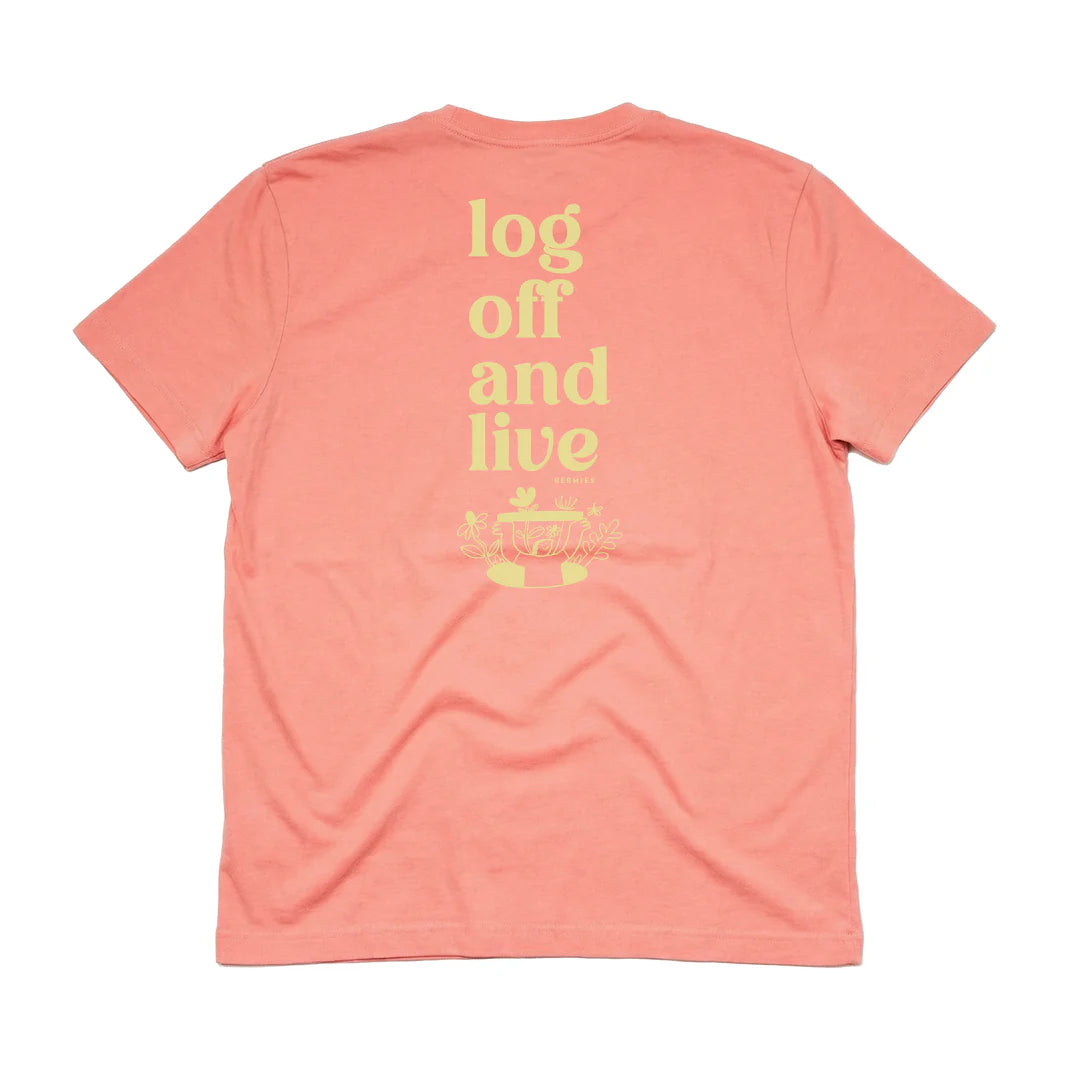 Tee - Bermies Log Off and Live T Shirt