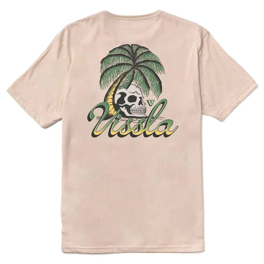 Tee - Vissla Skull Isle Organic Tee