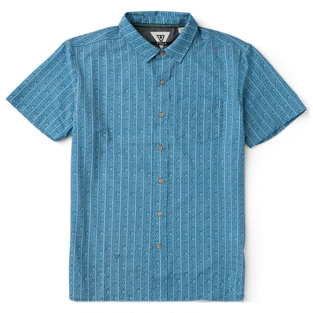 Woven - Vissla Anchor Point Hybrid Short Sleeve Shirt (Copy)