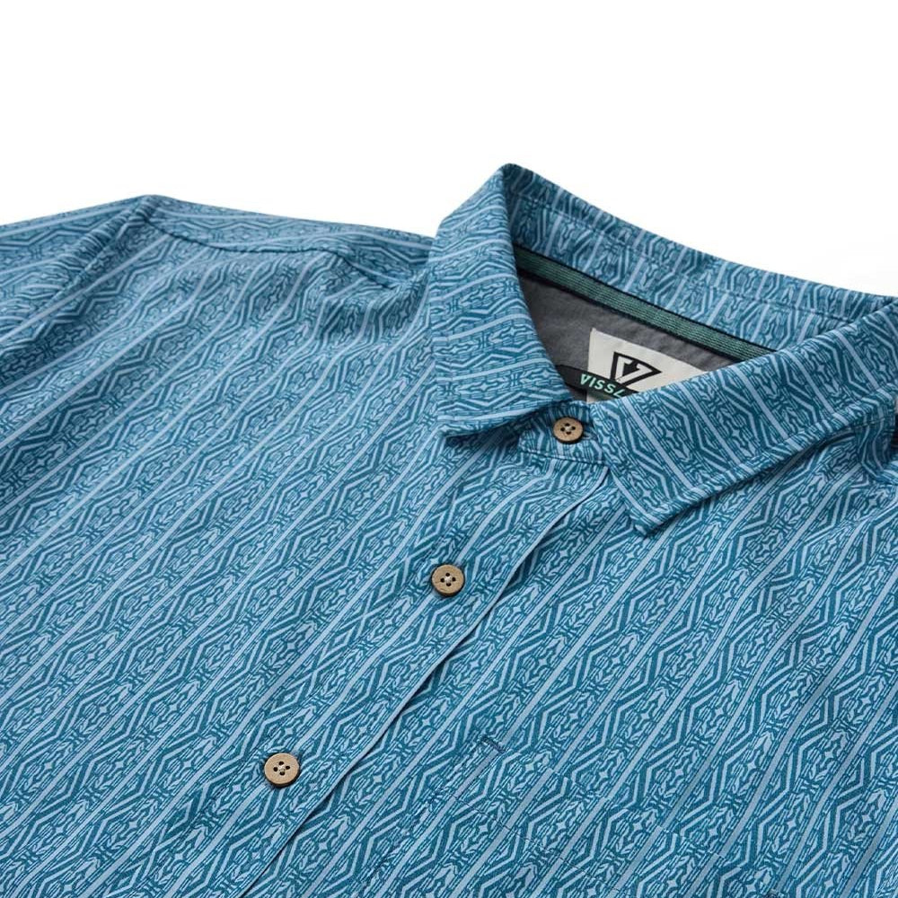 Woven - Vissla Anchor Point Hybrid Short Sleeve Shirt (Copy)