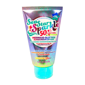 Mermaid Sparkle SPF 50 Glitter Lotion