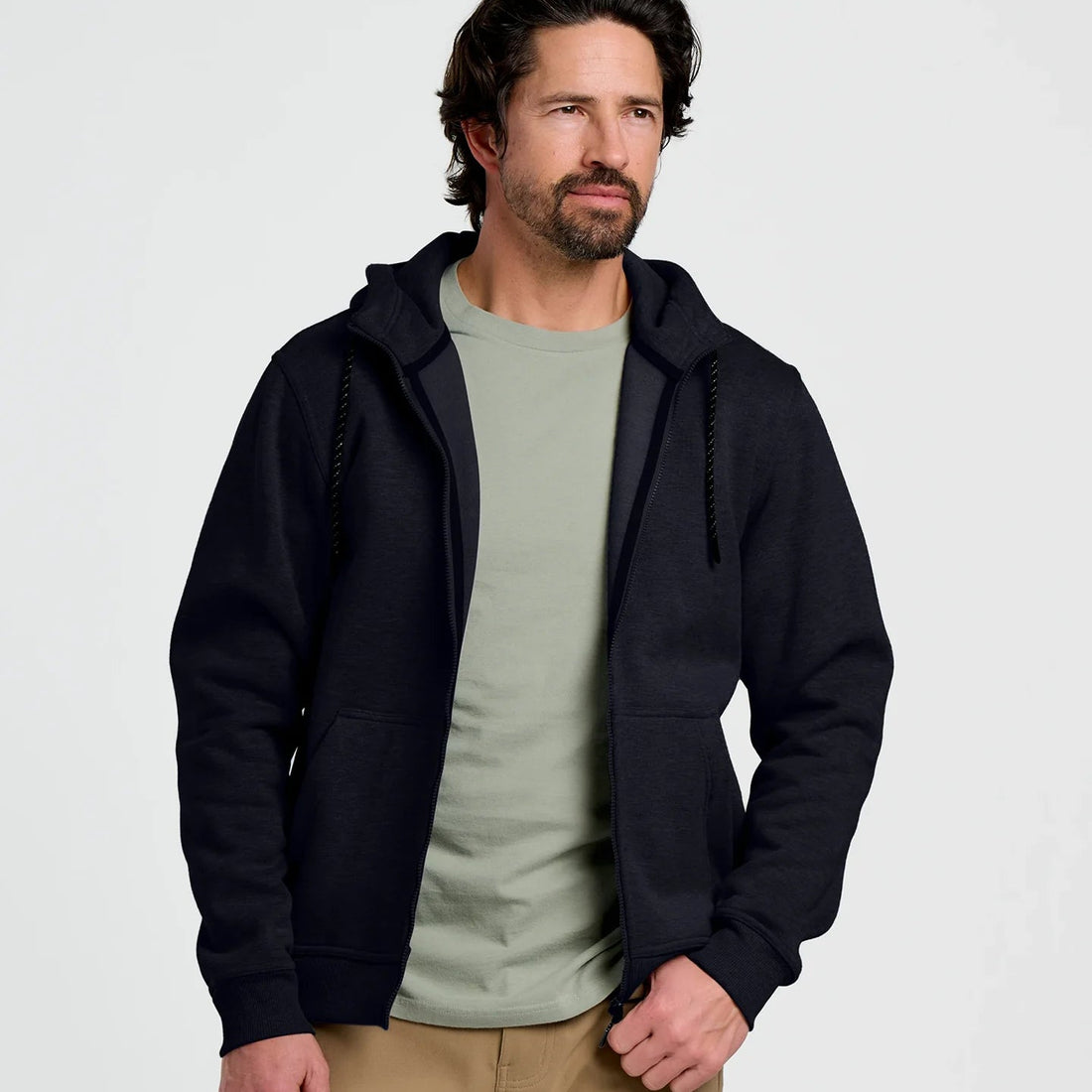 Mens Fleece - Free Fly Bamboo Northcoast Full Zip Hoodie
