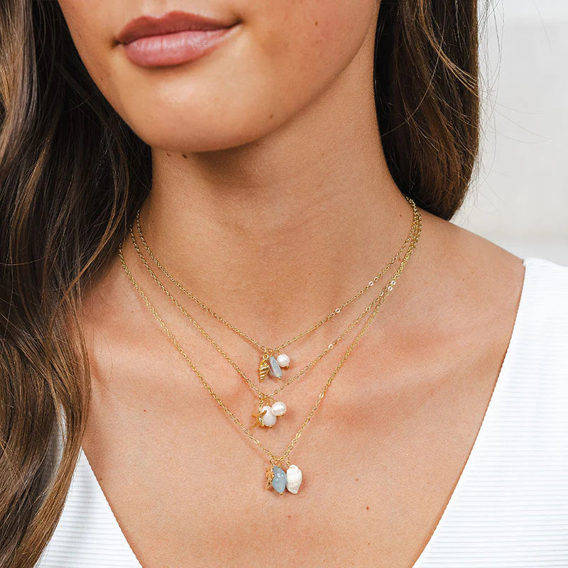 Necklace - Lotus and Luna Onshore Necklace