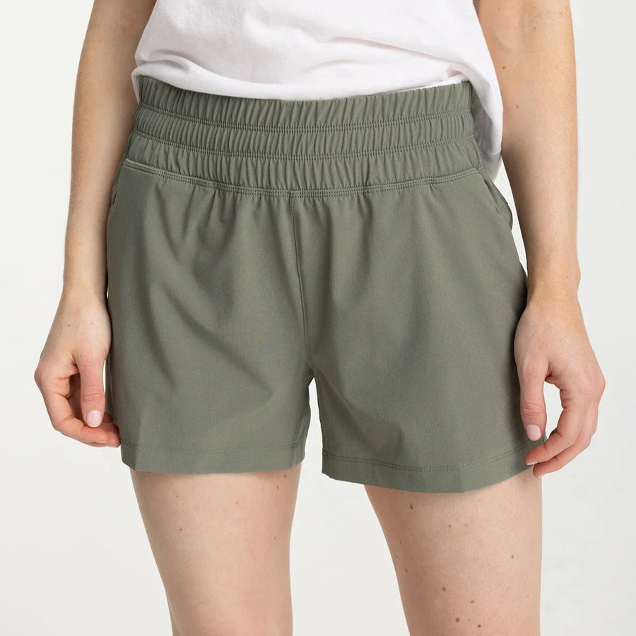 Ladies Short - Free Fly Pull-On Breeze Short
