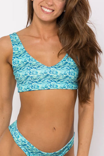 Bikini Top - Reel Skipper Active Bikini Top