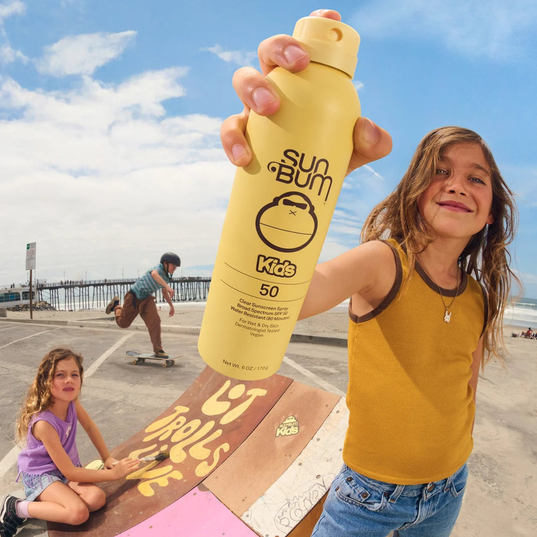 Sun Bum Kids SPF 50 Clear Spray 6 oz