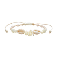 Bracelet - Lotus and Luna Sea Stone Bracelet