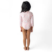 Girls Bathing Suit - Shade Critters Seaside Tolle Girls Long Sleeve One piece 12m - 10