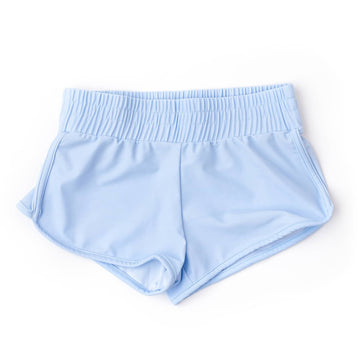 Girls Shorts - Shade Critters Girls Smocked Waist Active Shorts