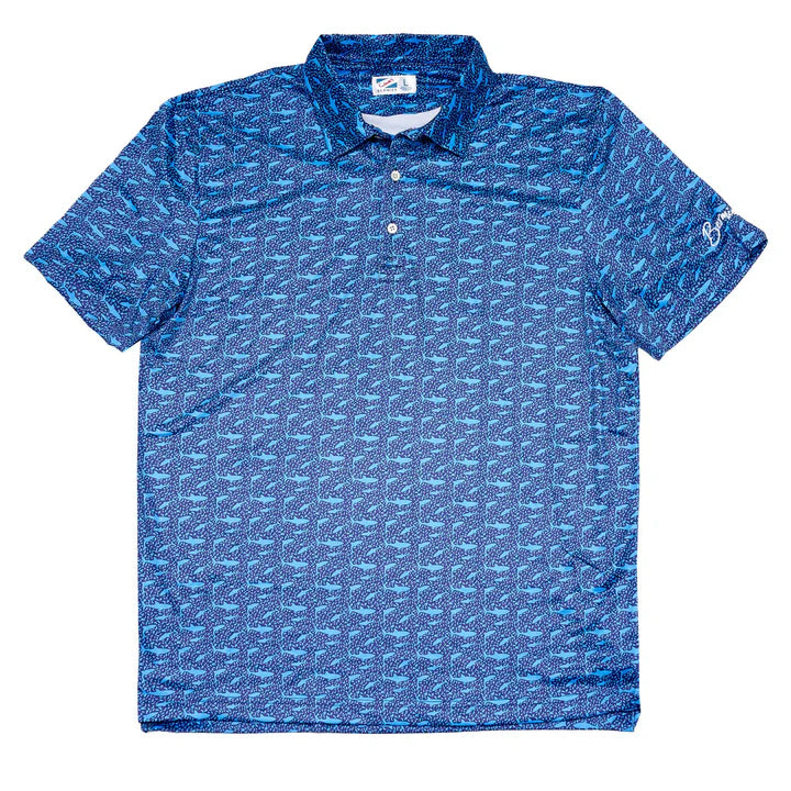 Polo - Bermies Sharkies Performance Polo Shirt
