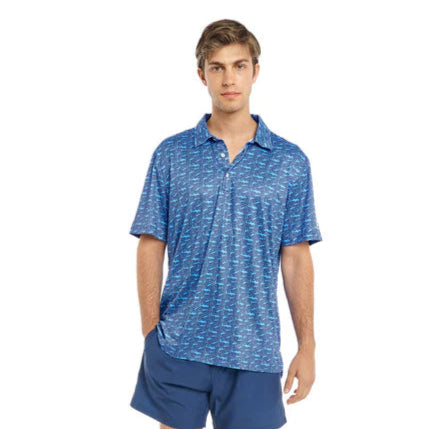 Polo - Bermies Sharkies Performance Polo Shirt
