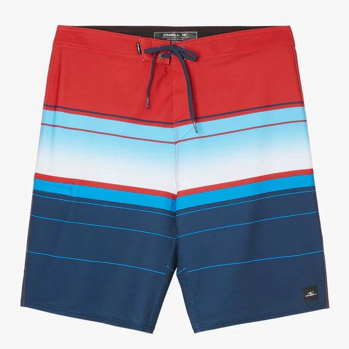 Boys Boardshort - O'Neill Boys Hyperfreak Heat Stripe Boardshort