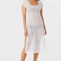 Cover Up - O'Neill Nina Midi Crochet Lace Cover-Up Dress