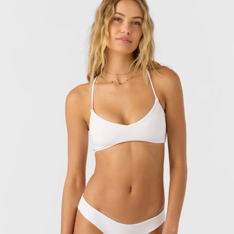 Bikini Top - O'Neill Saltwater Solids Rib Huntington Top