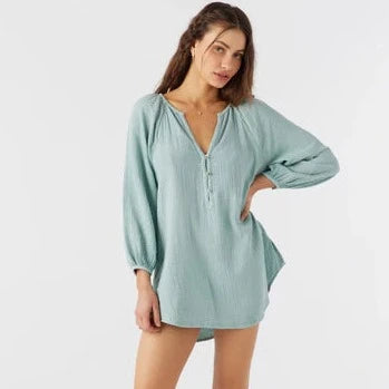 Cover Up - O'Neill Krysten Double Gauze Tunic Cover Up