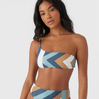 Bikini Top - O'Neill Soli Geo Seal Beach One Shoulder Top