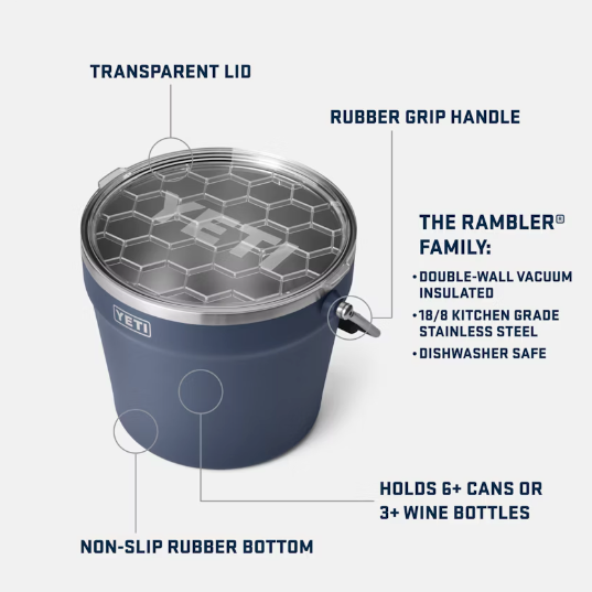 Beer and Barware - Rambler Beverage Bucket