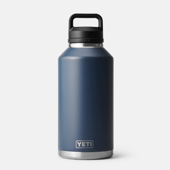 Water Bottle - 64oz Rambler Bottle with Chug Cap