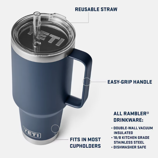 Straw Drinkware - 42oz Straw Mug