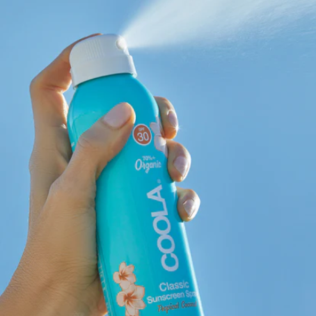 Coola Clear Sunscreen Spray SPF 30 - Tropical Coconut