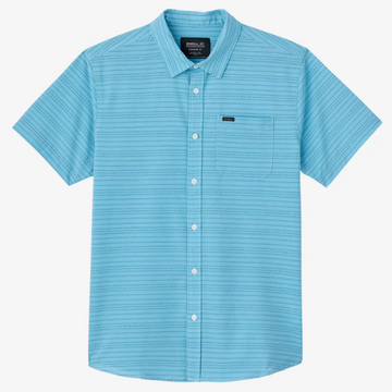 Woven Shirt - O'Neill Trvlr UPF Traverse Stripe Standard Fit Shirt