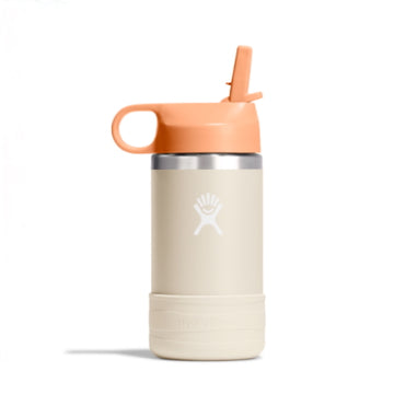 Wide Mouth Bottle - 12oz Kids With Flex Straw Cap