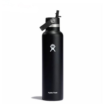 Standard Mouth Bottle - 24oz With Flex Straw Cap