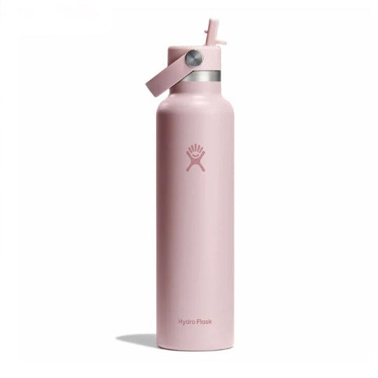 Standard Mouth Bottle - 24oz With Flex Straw Cap