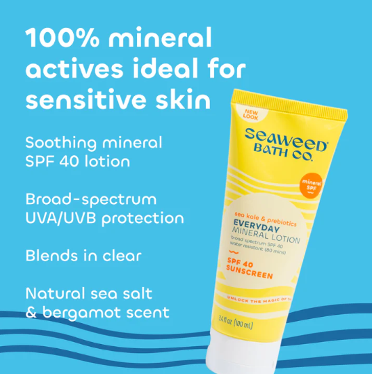 Seaweed Bath Co. Everyday Mineral Lotion SPF 40