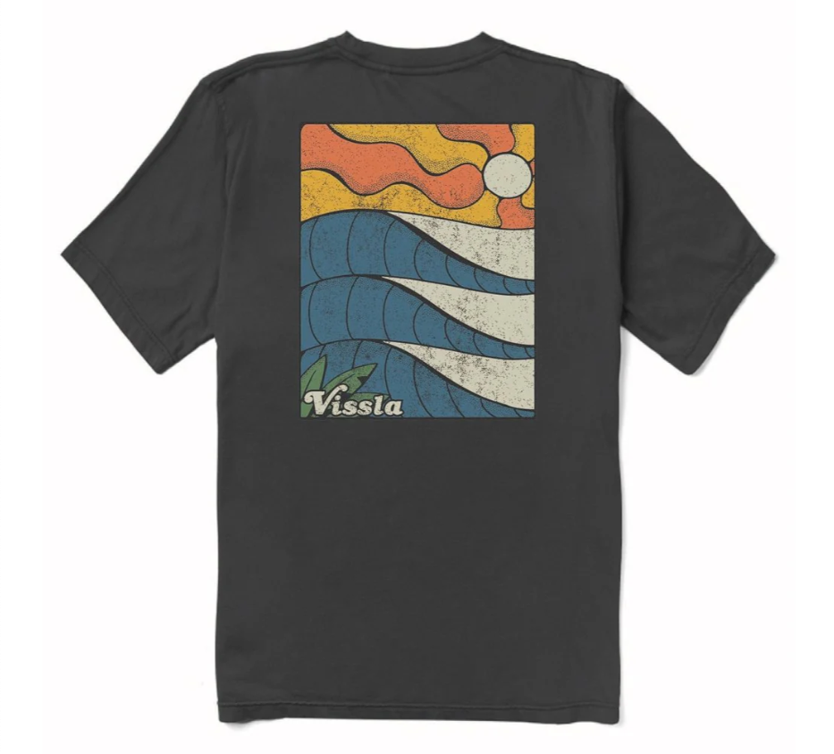 Woven - Vissla Caught Inside Premium Pocket tee