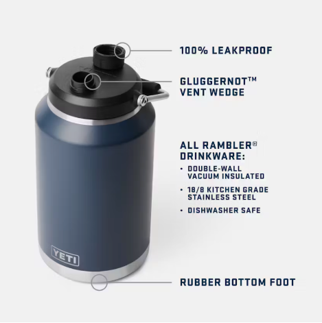 Water Bottle - Rambler 1 Gallon Jug