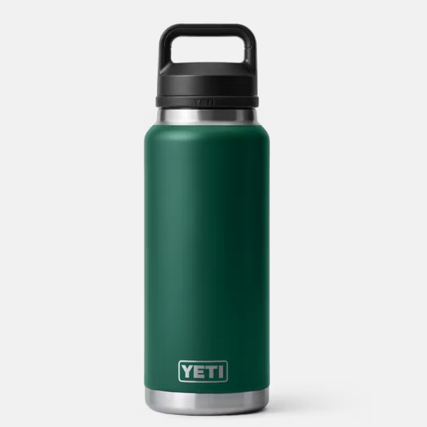 Water Bottle - 36oz Rambler Bottle with Chug Cap