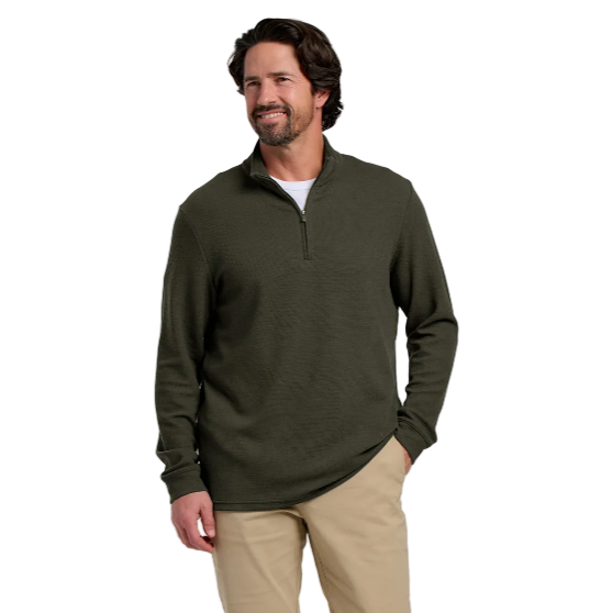 Mens Fleece - Free Fly Waffle Quarter Zip