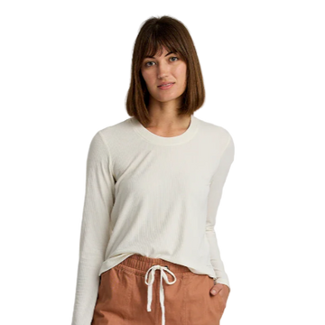 Ladies Top - Free Fly Ribbed Bamboo Long Sleeve