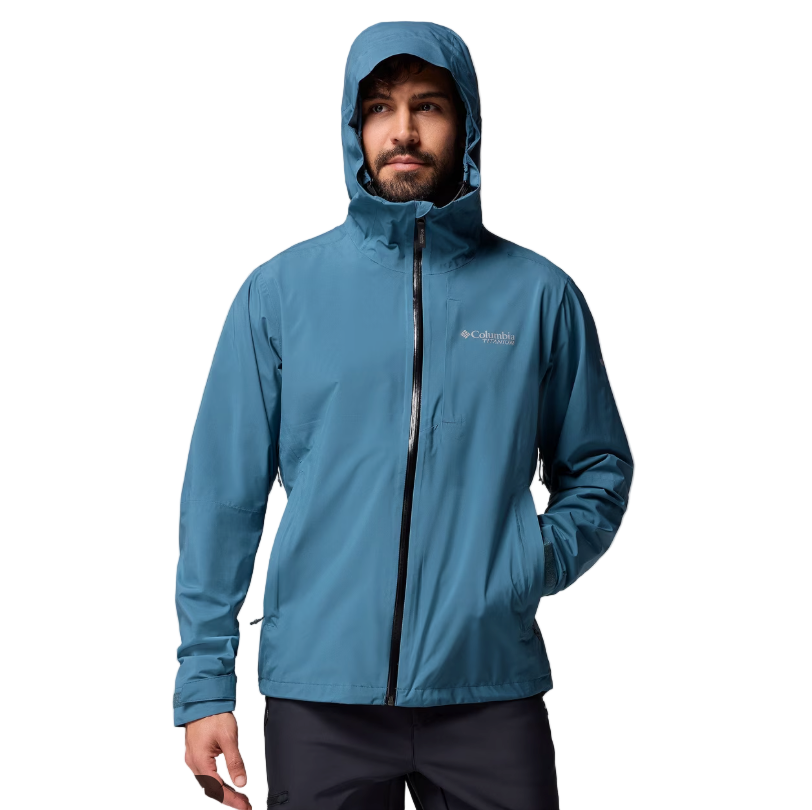 Mens Jacket - Columbia Men's Ampli-Dry Rain Jacket
