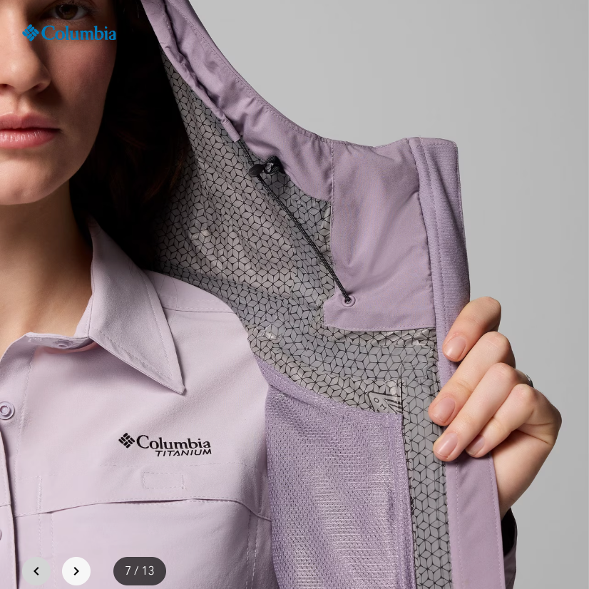 Womens Jacket - Columbia Womens Ampli-Dry II Rain Jacket