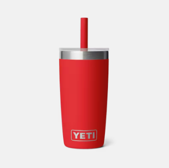 Water Bottle - Rambler Jr 10oz Tumbler with Silicone Straw Lid
