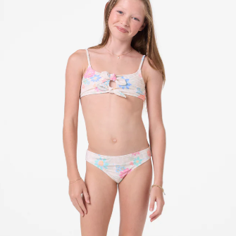 Girls Bathing Suit - O'Neill Girls Bali Floral Tank Set