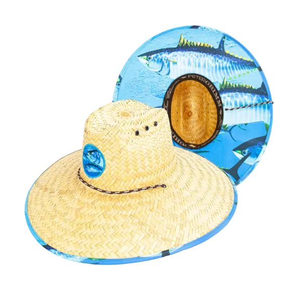 Straw Hat - Makin Waves Tuna Straw Hat