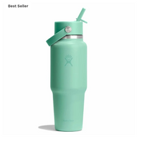 Travel Bottle With Flex Straw Cap - 32oz