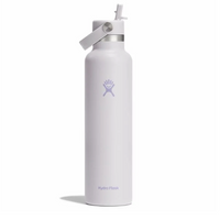 Standard Mouth Bottle - 24oz With Flex Straw Cap