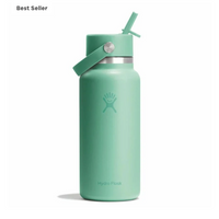 Wide Mouth Bottle - 32oz With Flex Straw Cap