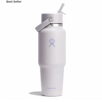 Travel Bottle With Flex Straw Cap - 32oz