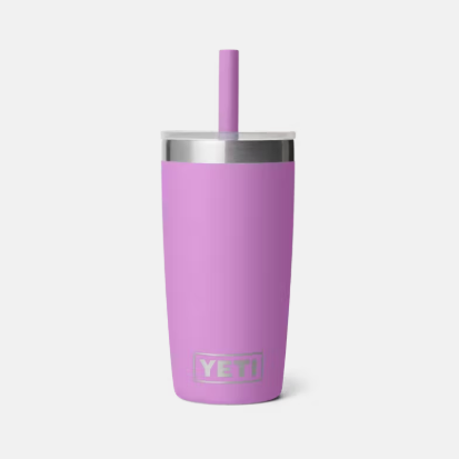 Water Bottle - Rambler Jr 10oz Tumbler with Silicone Straw Lid