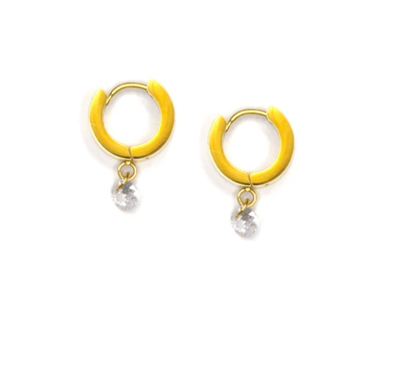 Earring - Salty Cali Luz Huggies