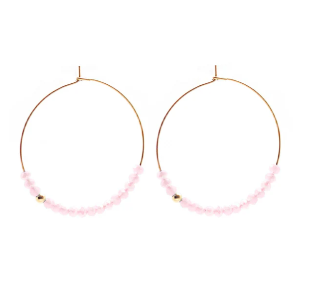 Earring - Salty Cali Sprinkle Hoops