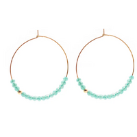 Earring - Salty Cali Sprinkle Hoops